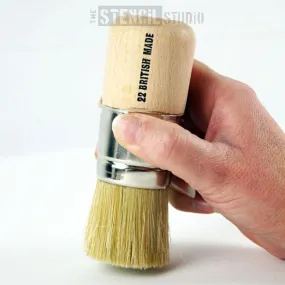 Extra Large Stencil Brush - No 22 - 36mm