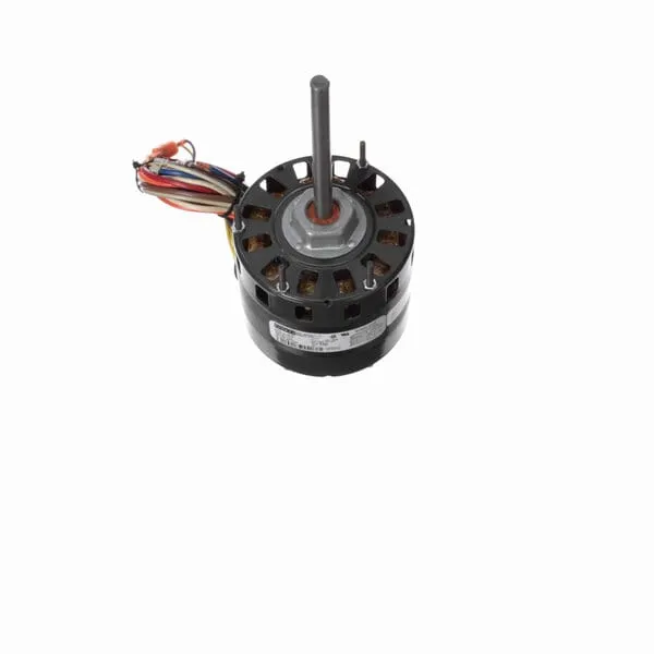 Fasco Direct Drive Motor, 1050 RPM, 1/4-1/5-1/6-1/8 HP, 277 V, 42 Frame, Open Air Over