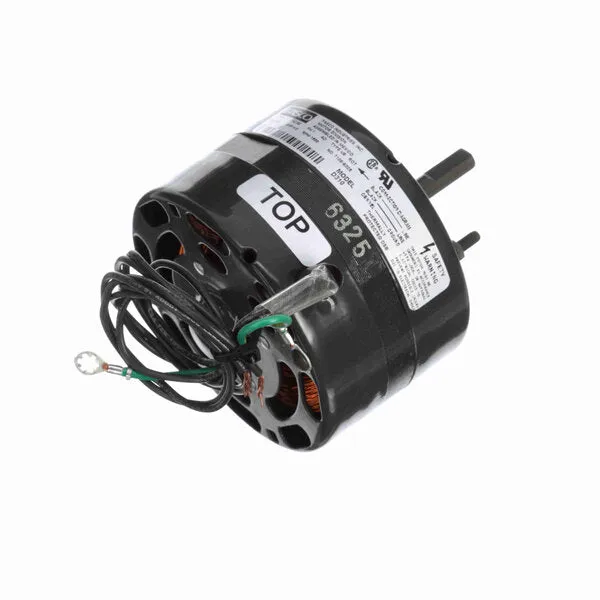 Fasco Direct Drive Motor, 1500 RPM, 1/12 HP, 115 V, 4.4" Diameter, Open Air Over