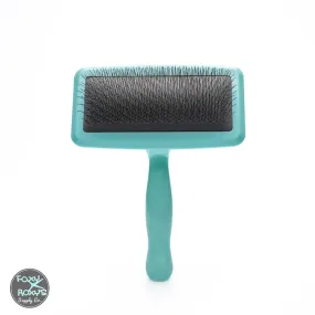 Foxy Roxy Teal Slicker Brush - Short