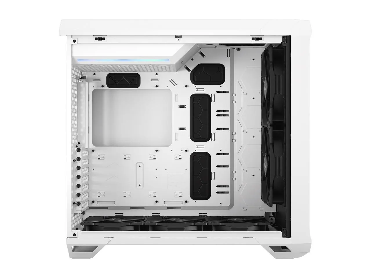 Fractal Design Torrent Compact White TG Clear Tint ATX Case FD-C-TOR1C-03