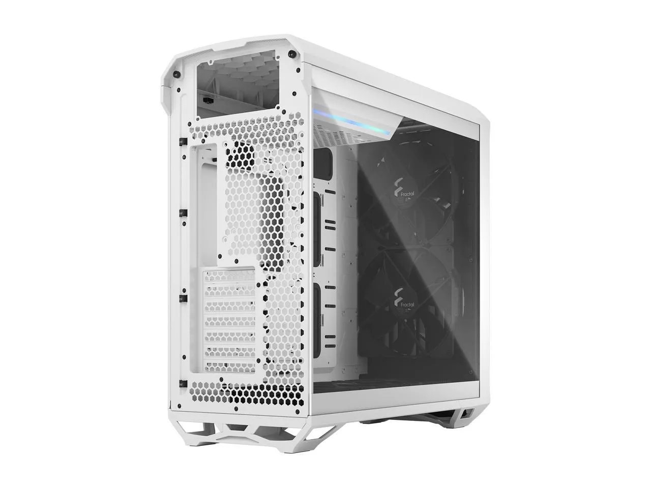 Fractal Design Torrent Compact White TG Clear Tint ATX Case FD-C-TOR1C-03