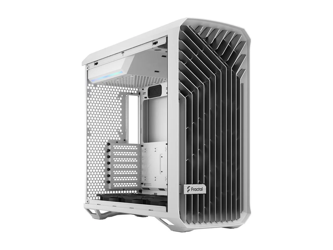 Fractal Design Torrent Compact White TG Clear Tint ATX Case FD-C-TOR1C-03