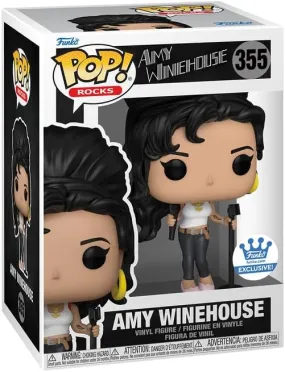 Funko Pop Rocks - Amy Winehouse in White Tank Top #355 Exclusive