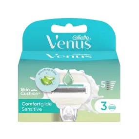 Gillette Venus ComfortGlide Razor Blade Refills (3 Pack)