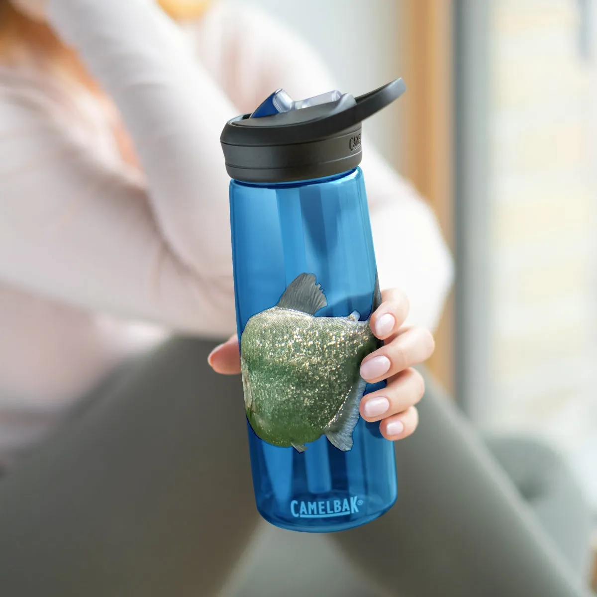 Glitter Green Fish CamelBak Eddy®  Water Bottle, 20oz / 25oz