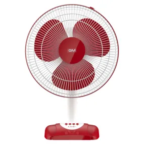 GM Livo Plus NS Table Fan 400mm Burgundy TFI160050BGGL