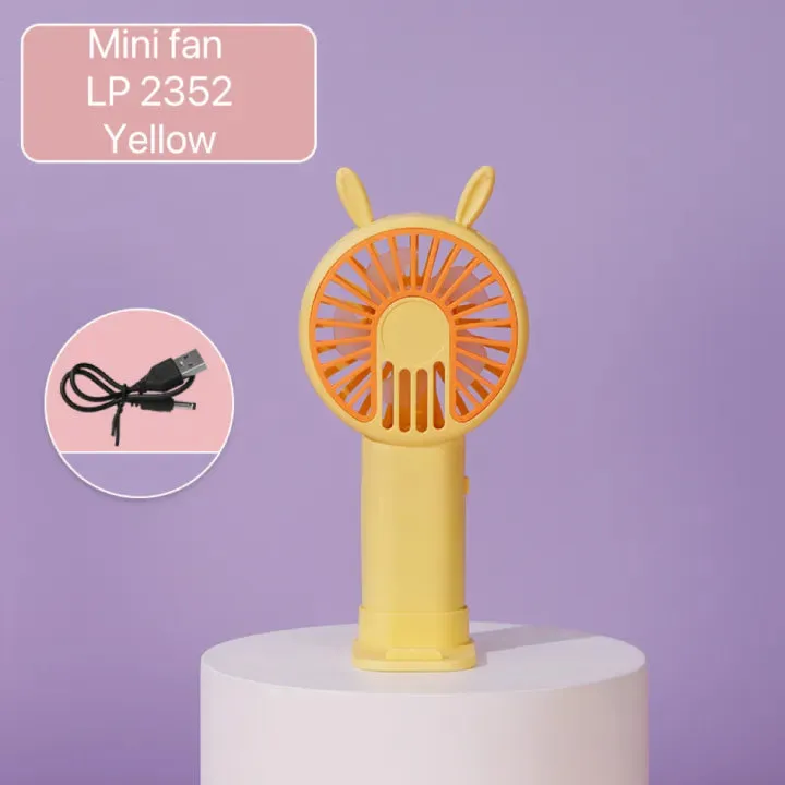 Handheld Mini USB Fan With Phone Bracket