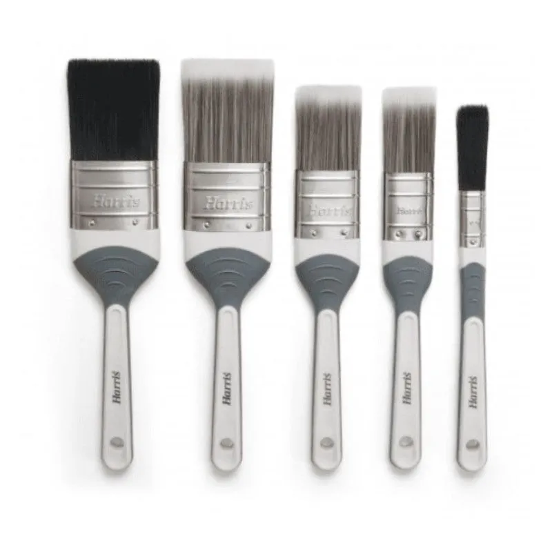 Harris Seriously Good Walls and Ceilings and Gloss 5 Pack Brush Set