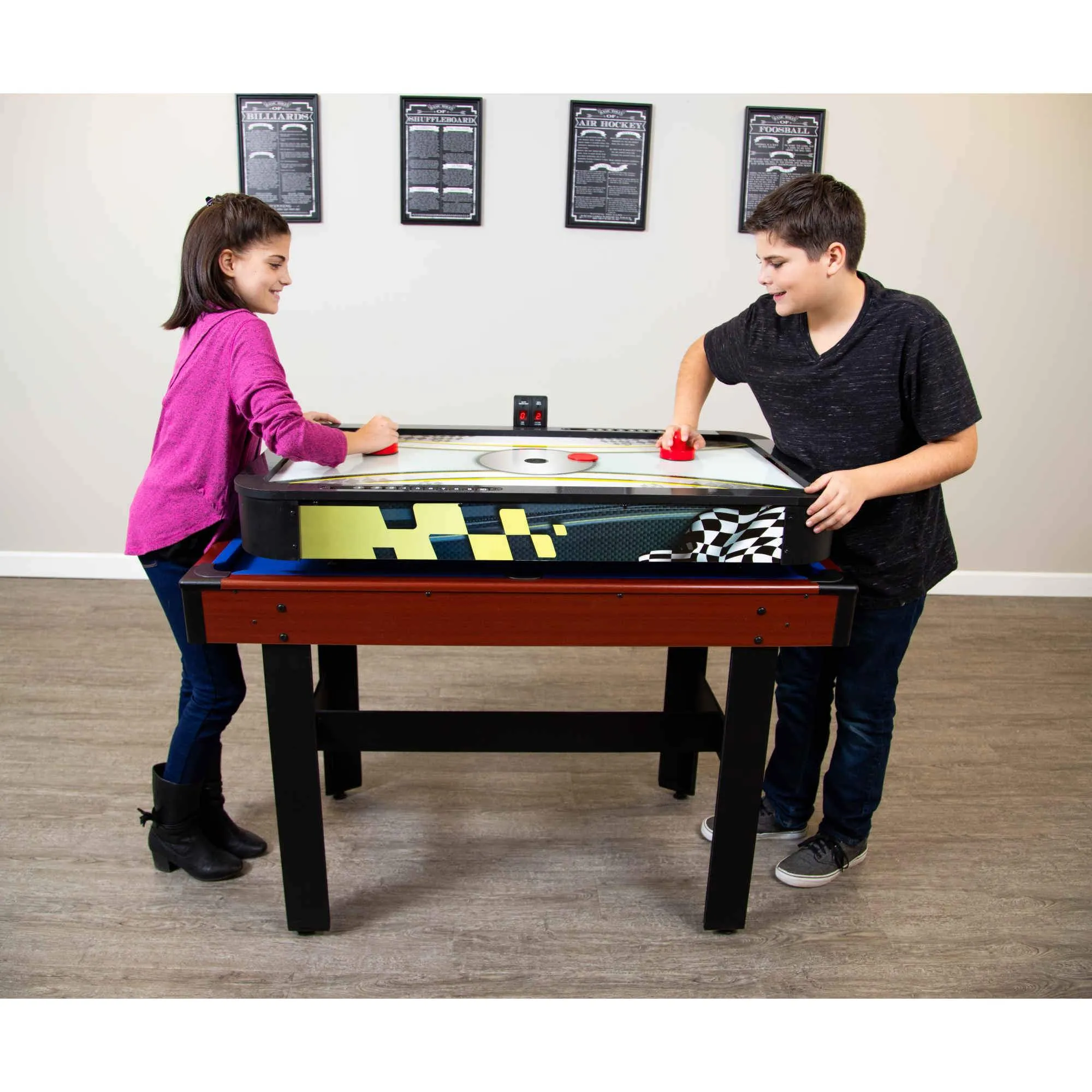 Hathaway Le Mans 42-in Tabletop Air Hockey Table