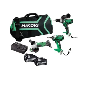 HIKOKI IMPACT DRILL DRIVER KIT 18V SEXXX