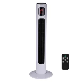 HOMCOM Tower Fan 96cm - White