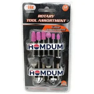 Homdum 12 Pcs Rotary Tool Assortment