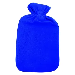 Hot Water Bottle And Cover Blue