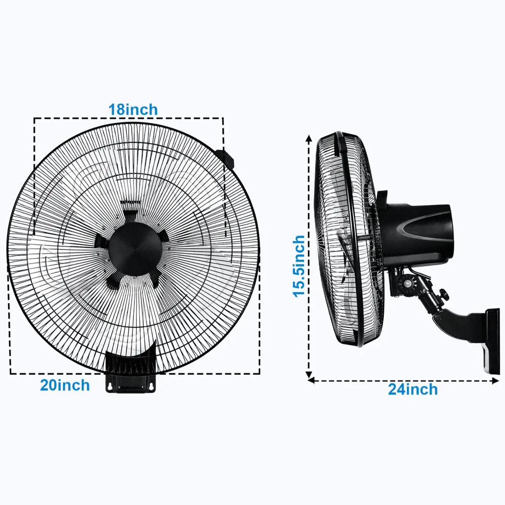 Household Wall Mount Fan Pro-18inch