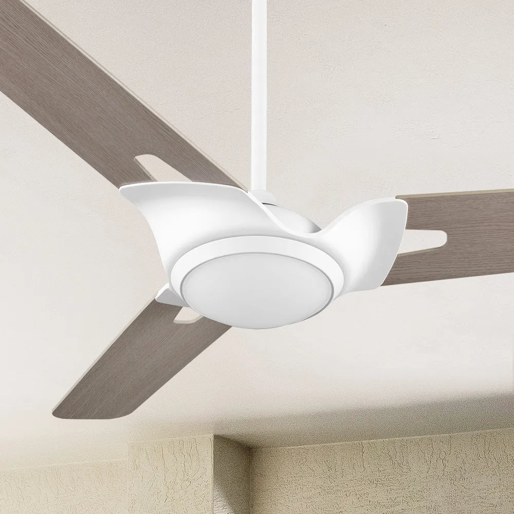 Innovator Smart Outdoor Ceiling Fan with Dimmable LED Light Remote 56"