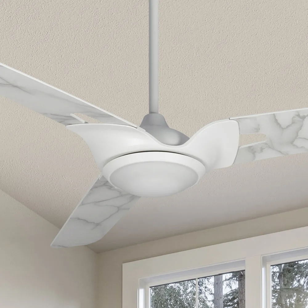 Innovator Smart Outdoor Ceiling Fan with Dimmable LED Light Remote 56"