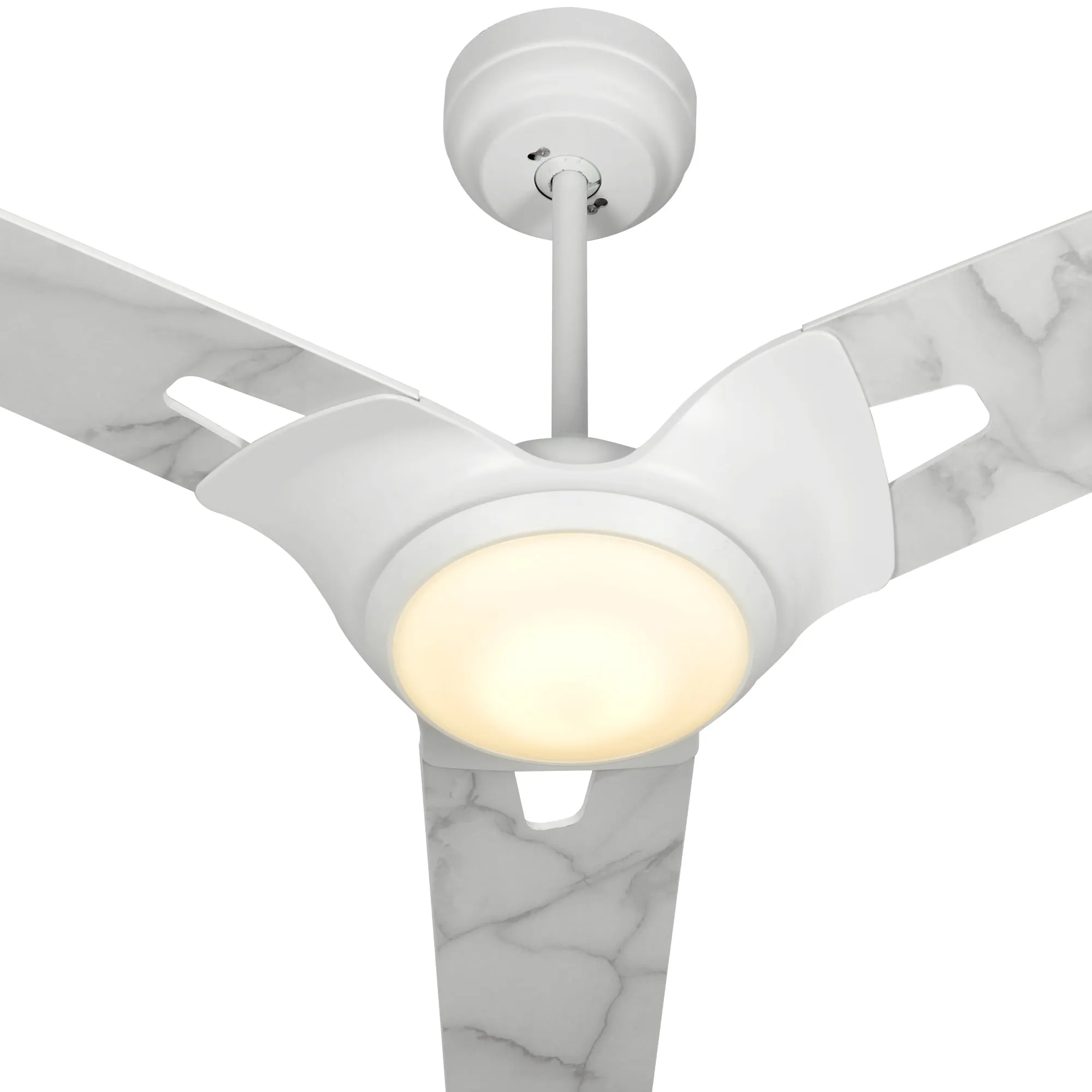 Innovator Smart Outdoor Ceiling Fan with Dimmable LED Light Remote 56"