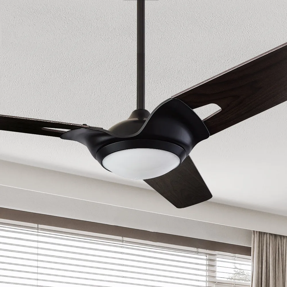 Innovator Smart Outdoor Ceiling Fan with Dimmable LED Light Remote 56"