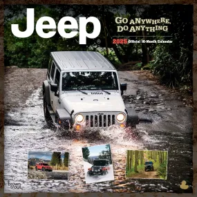 Jeep Wall 2025 Calendar