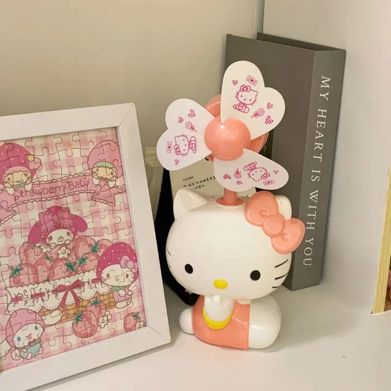 Kawaii Kitty Mini Fan - Lovesickdoe