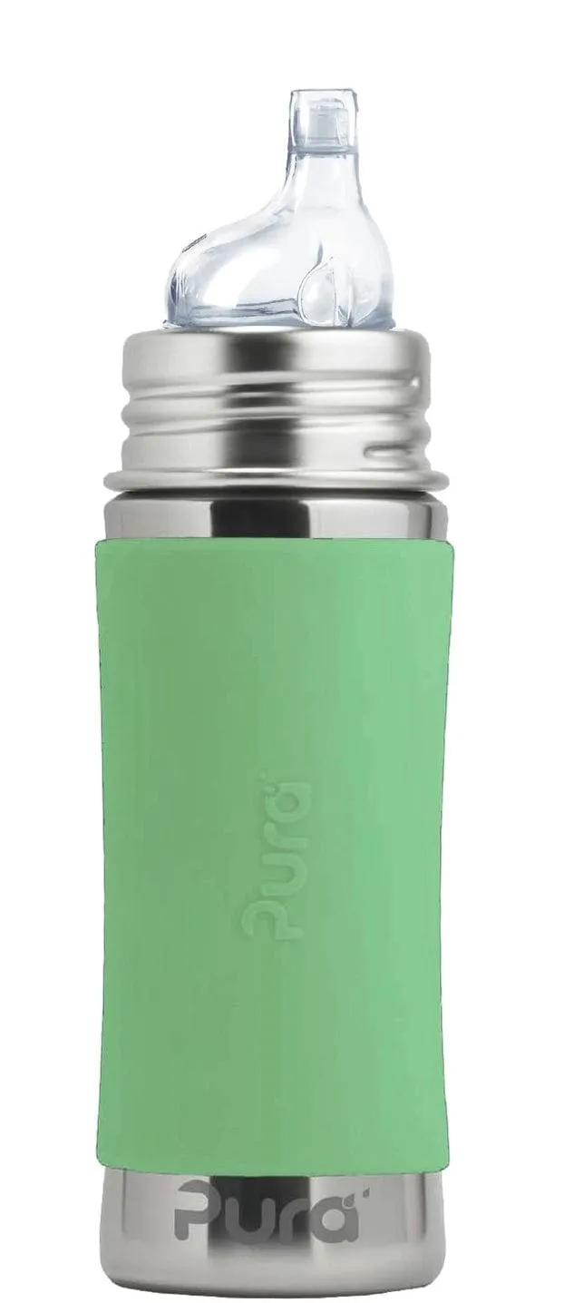 Kiki® 11oz Sippy Bottle - Moss