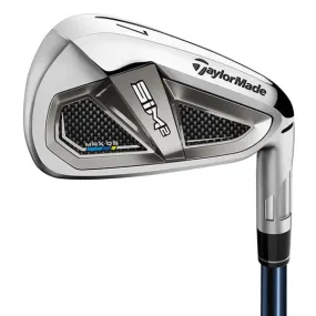 Ladies TaylorMade SIM 2 Max OS Golf Irons | Graphite