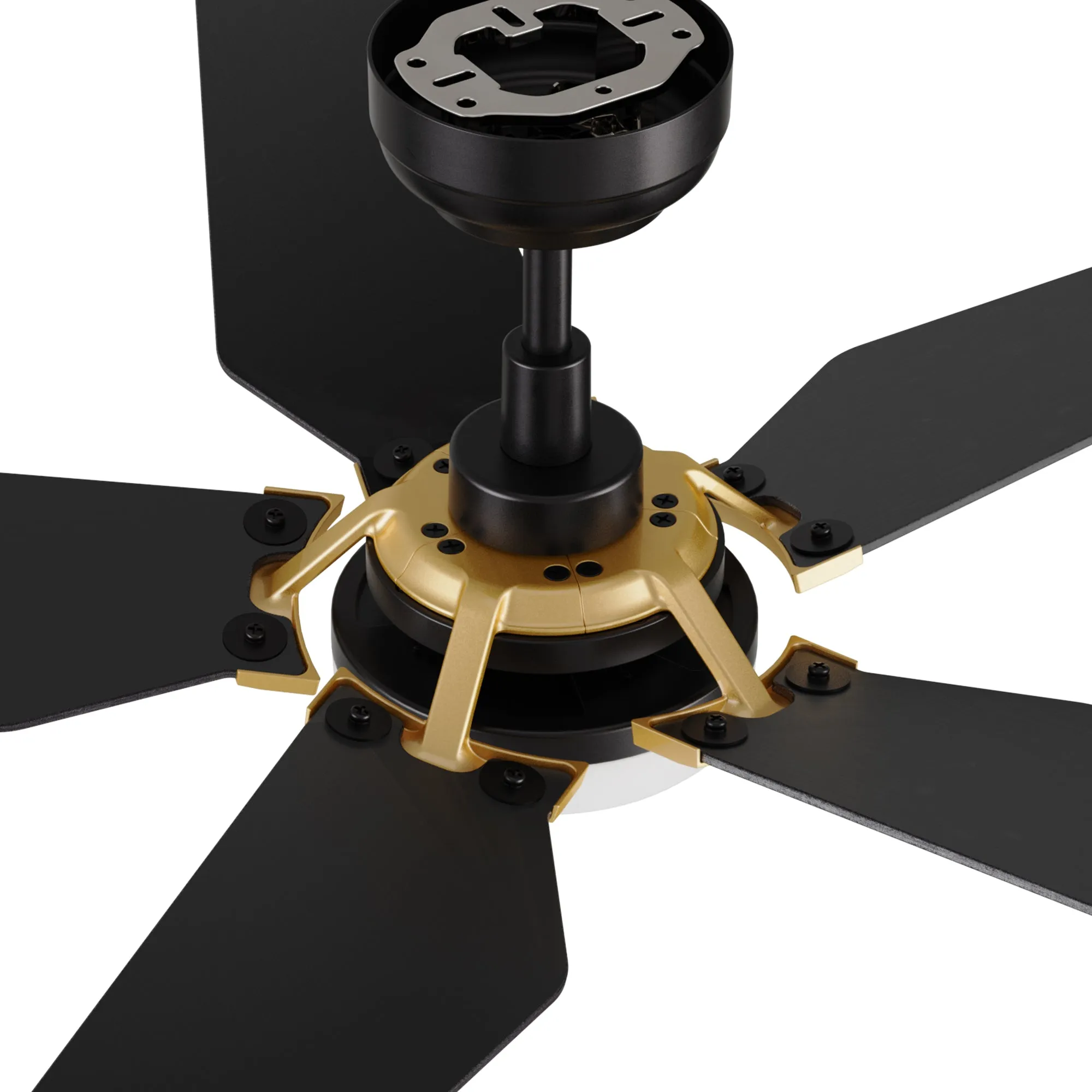 Lanceston 52 inch Ceiling Fan with LED Light and Remote