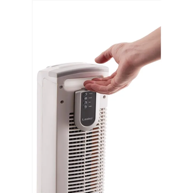 Lasko 36 in. H 3 speed Oscillating Tower Fan Remote Control