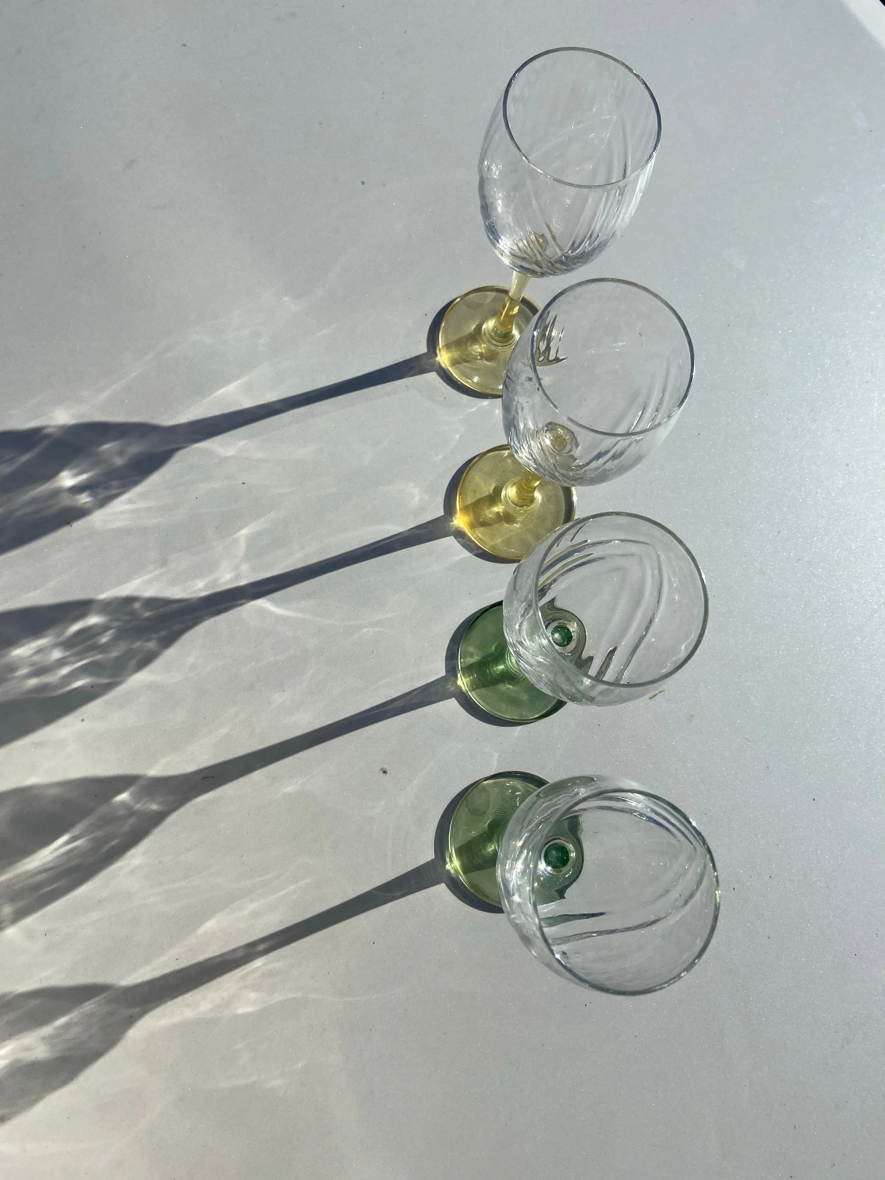 Lemon Lime Glass Set