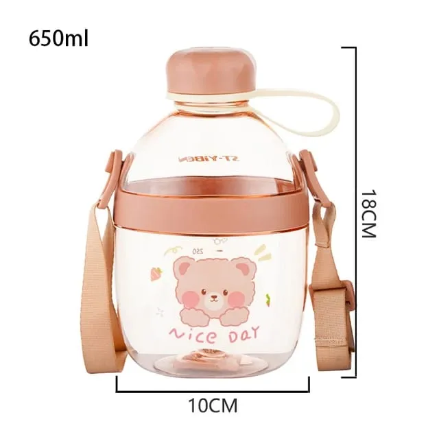 Let Get Back To The Old Days Summer Cute Retro Style Water Bottle