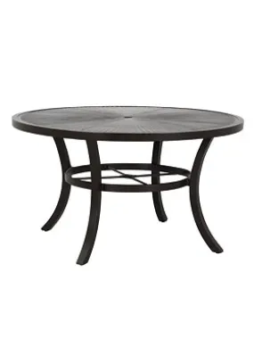 Linea 49" Round KD Dining Umbrella Table by Tropitone