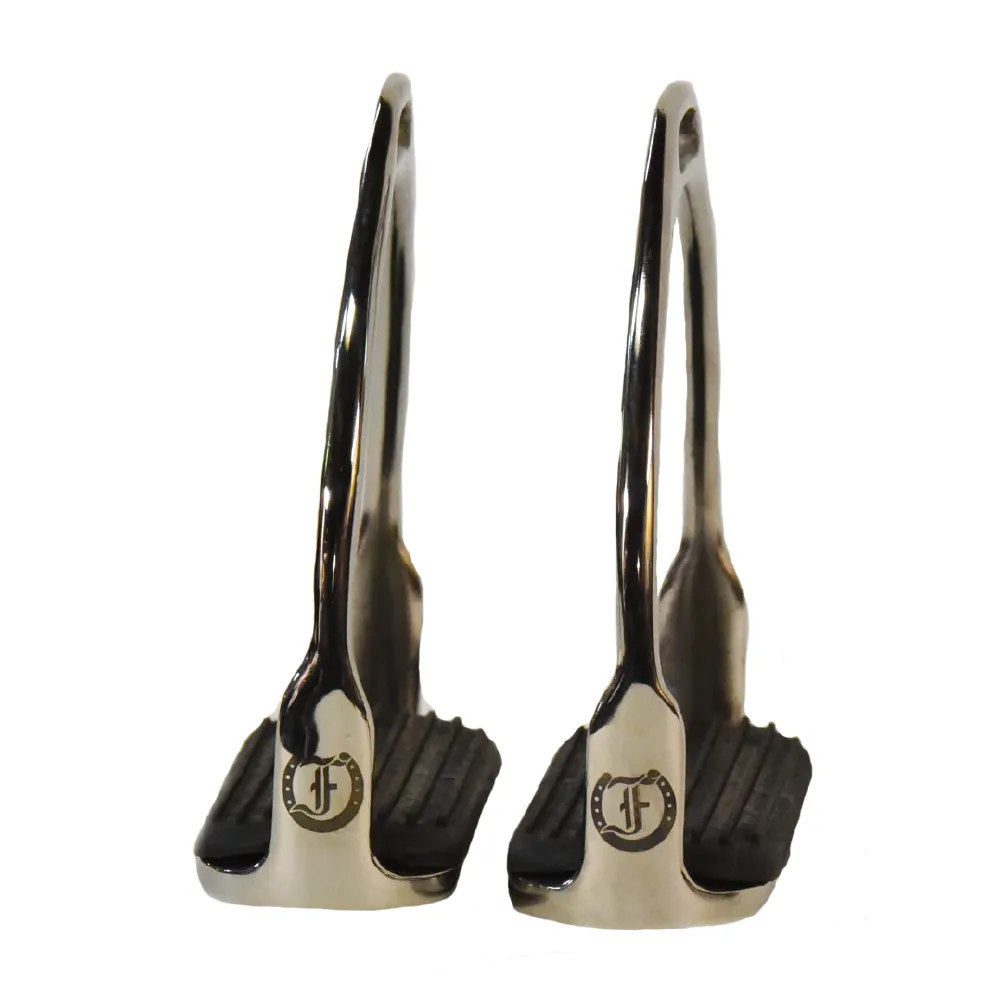 Logo Stirrup Irons (Hunter Pattern)