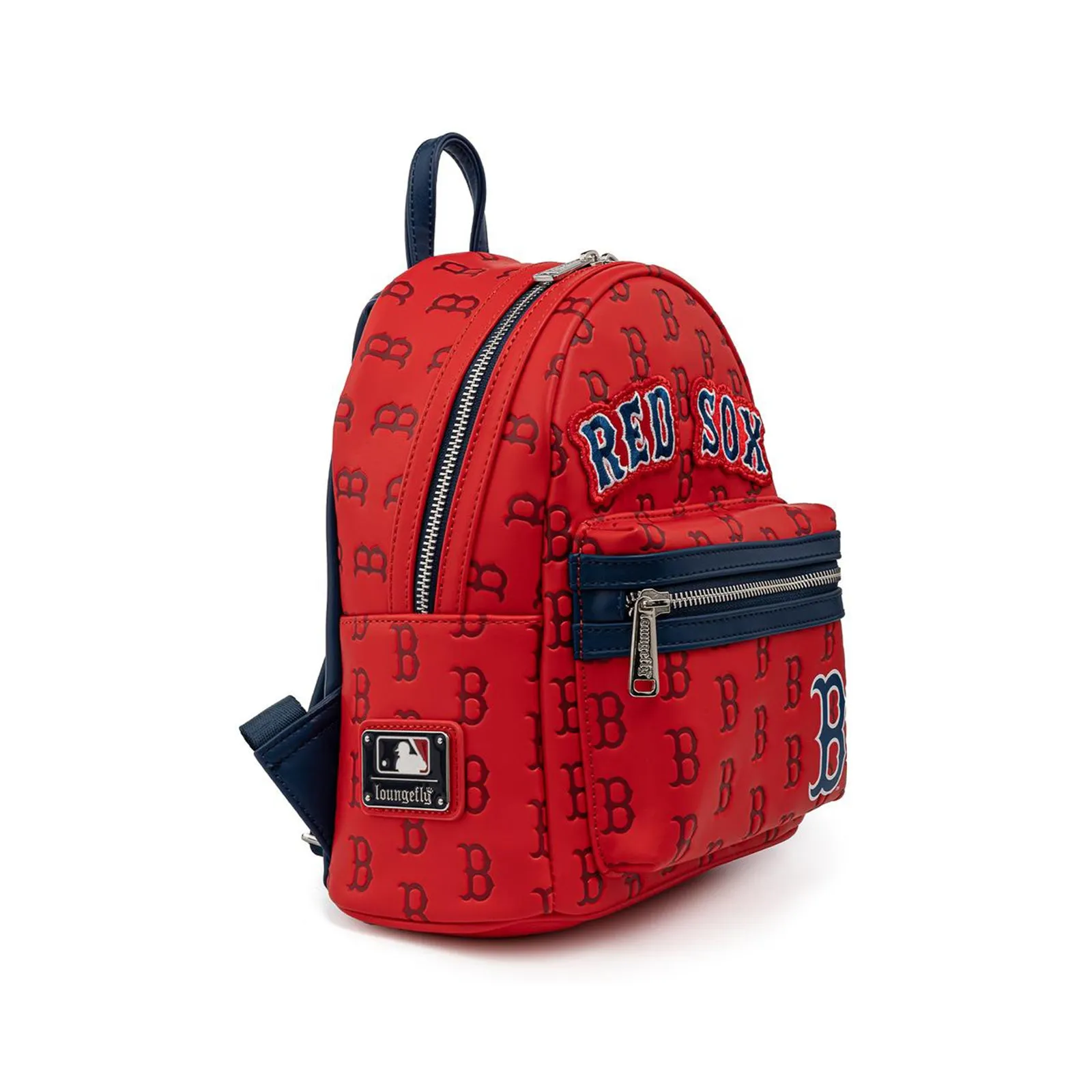 Loungefly MLB Boston Red Sox Logo Mini Backpack