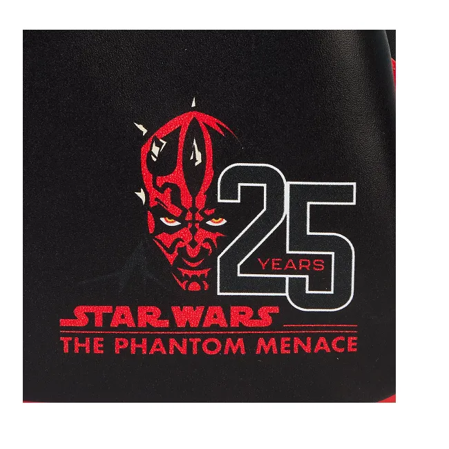 Loungefly Star Wars: Episode I - The Phantom Menace 25th Anniversary Darth Maul Detachable Hood Cosplay Mini-Backpack