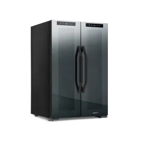 Luma Comfort 39-Can, 12-Bottle Freestanding Dual Zone Beverage Fridge - 20"