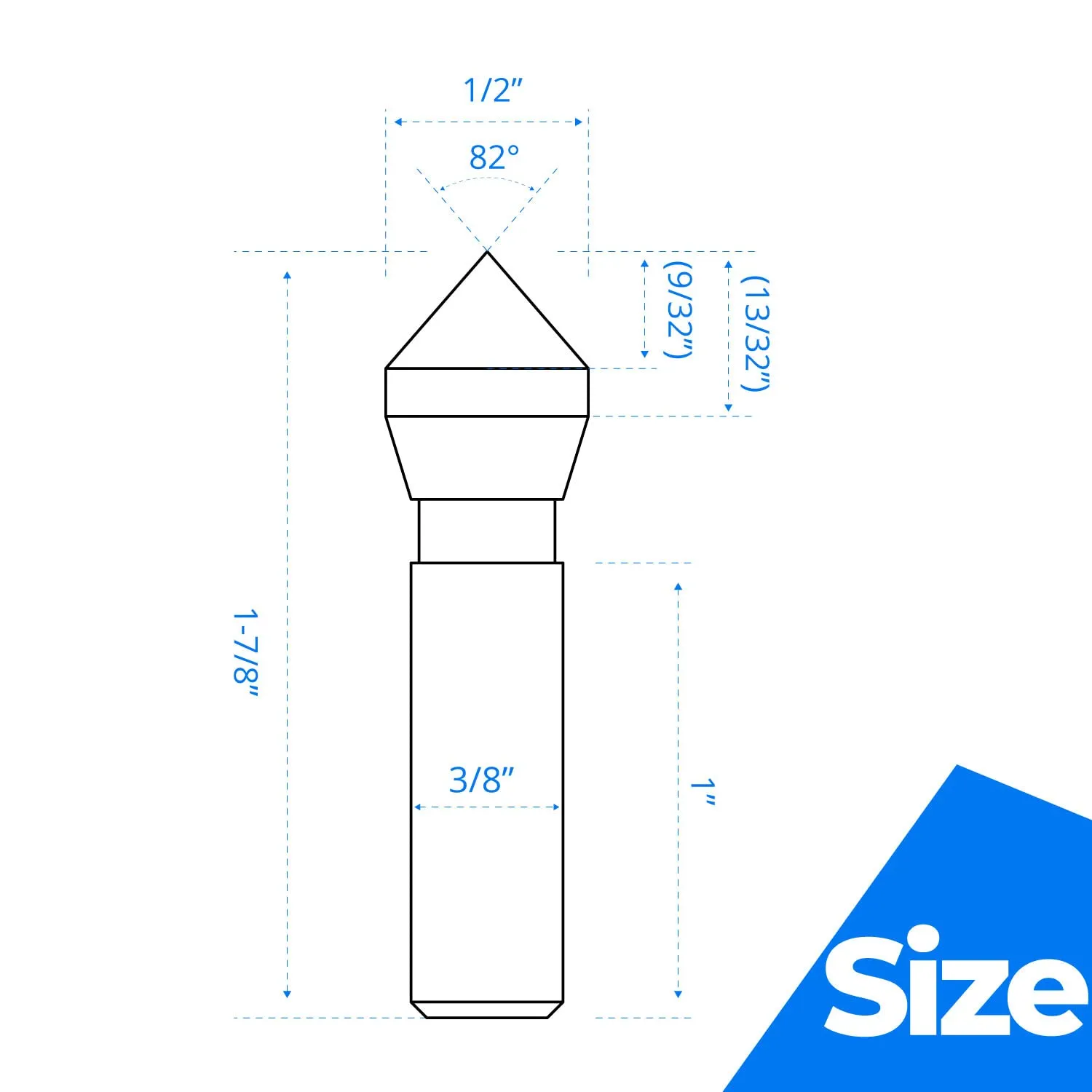 M35 High-speed Steel Cobalt Countersink Bit with TiAlN Coating for Hard Metal