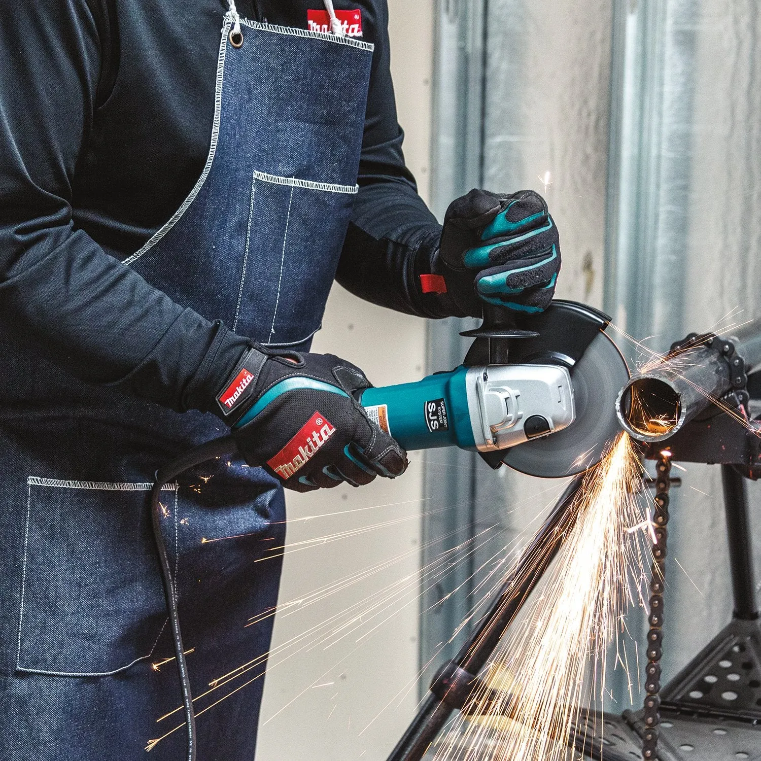 Makita (9566CV-R) 6" SJS™ Cut-Off/Angle Grinder(Factory Reconditioned)