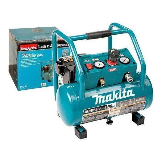 Makita AC001GZ 40V Cordless Air Compressor 135psi (Noise less) XGT [Bare]