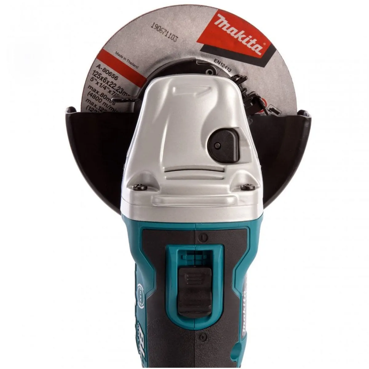 Makita DGA513Z 18V LXT Brushless 125mm Angle Grinder Body with Makpac Type 3 Case