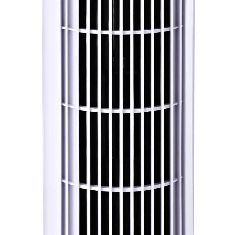 Maplin Plus Slim Indoor 30" Oscillating Tower Fan - White