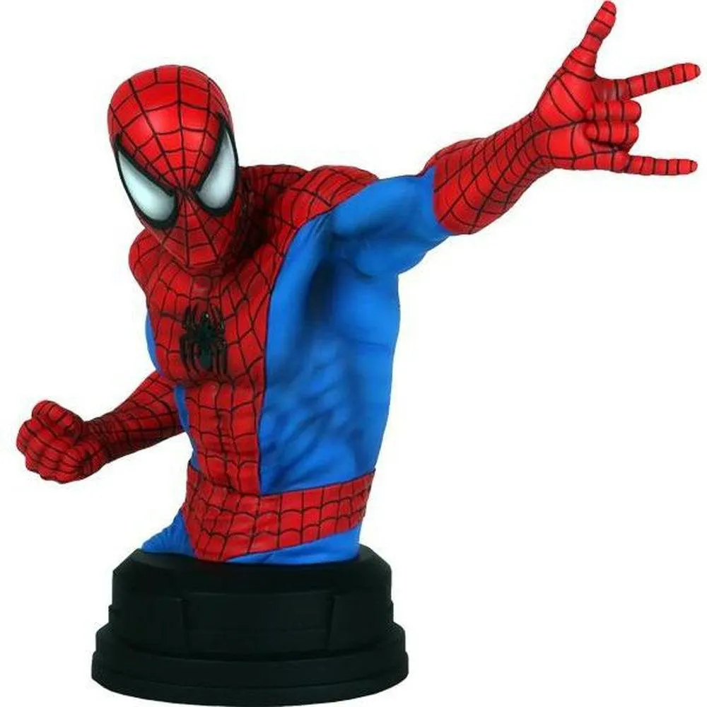 Marvel Amazing Spider-Man Red & Blue Mini Bust by Gentle Giant