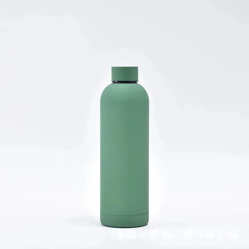 Matt Finish Stainless Steel Water Bottle (500 ml)