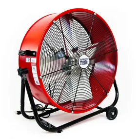 MaxxAir  24" Tilt Fan Barrel 2-Speed Direct Drive Drum Fan