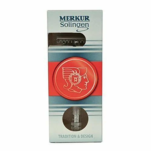 Merkur - 25C Extra Long Handle - Open Comb Double Edge Safety Razor