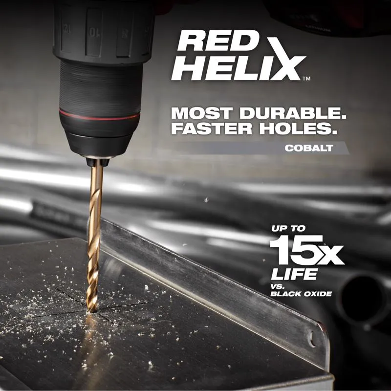 Milwaukee Red Helix 5/32 in. X 3-1/8 in. L Steel Thunderbolt Drill Bit Round Shank 1 pc