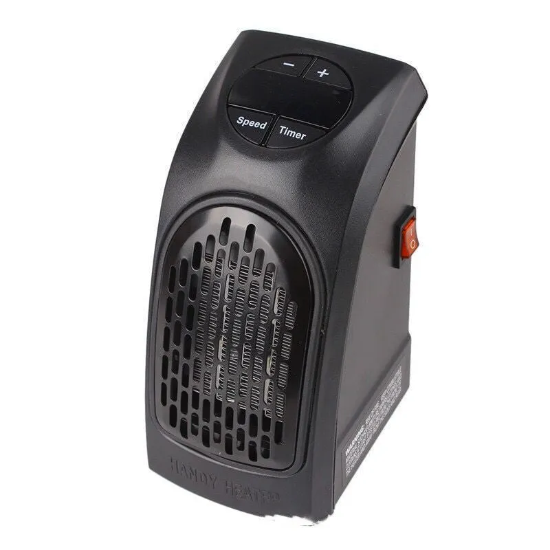 Mini Room Air Wall Heater Ceramic Heating Warmer Fan