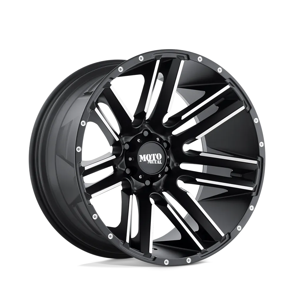 Moto Metal MO978 Razor 18X10 8X180 -24 mm Satin Black Machined