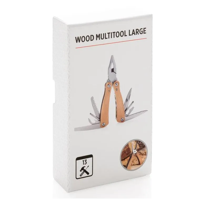 MTXD 101 Wood Multitool Large - Brown