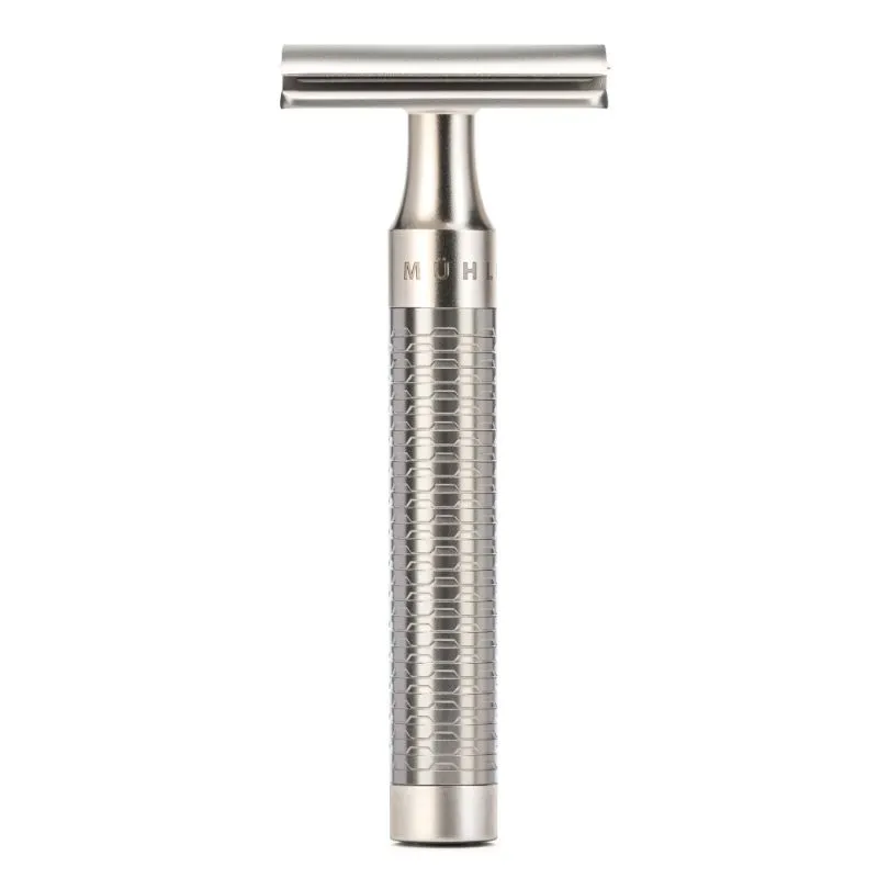 MUHLE Rocca, Stainless Steel Silver, Safety Razor